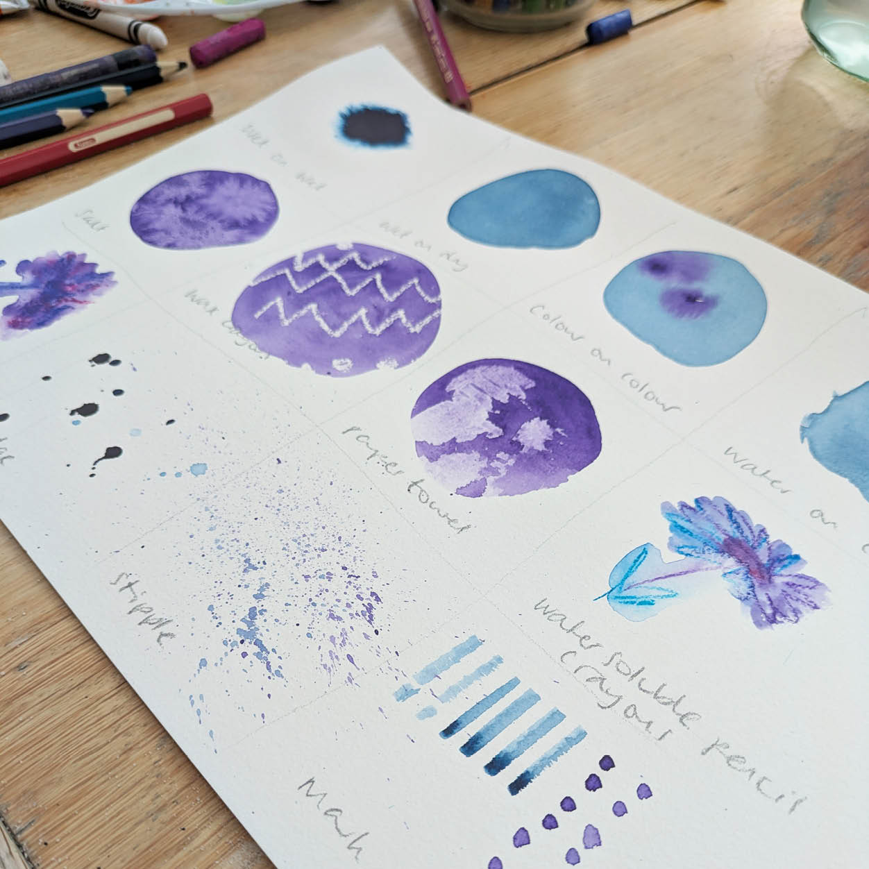 Watercolour Workshop - Wizard School & Potions by Sarah Patel Designs